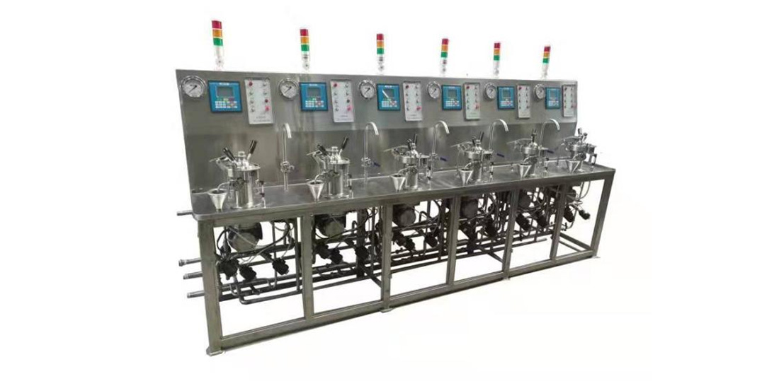 SAMPLE YARN DYEING MACHINE