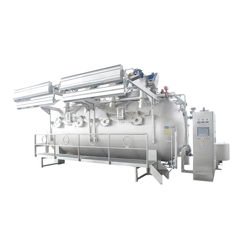 Sizing Dyeing Machine Fabric Dyeing Machine Pressurized Open Width Nylon Fabric Jigger